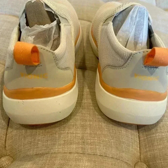 Vionic Women's Vortex Zeta Active Sneakers Cream-Apricot 7.5 Wide - Picture 4 of 6